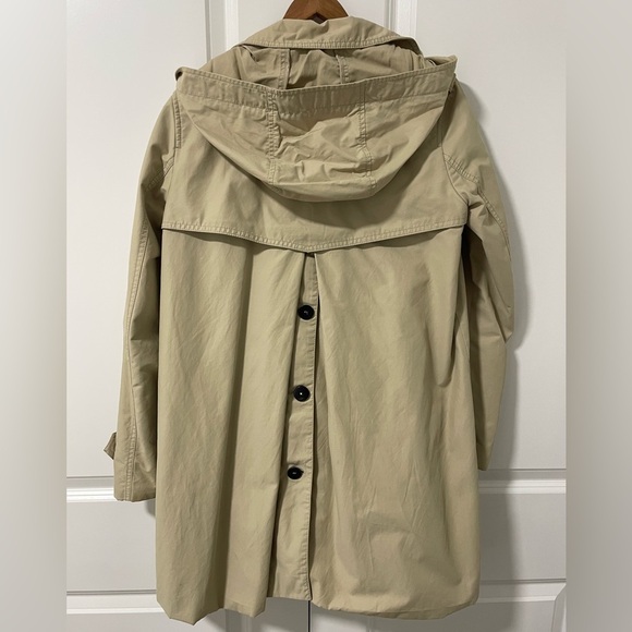 ZARA- light tan trench - Picture 2 of 3